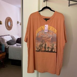Vintage Style Terracotta Shirt